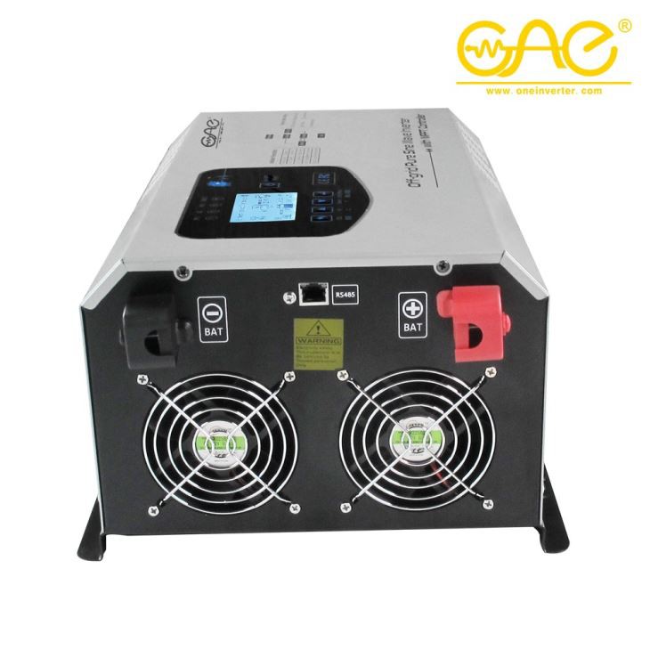 Low Frequency Off Grid Solar Inverter 1kVA~7kVA 12V 24V 48V With 50A PWM Controller