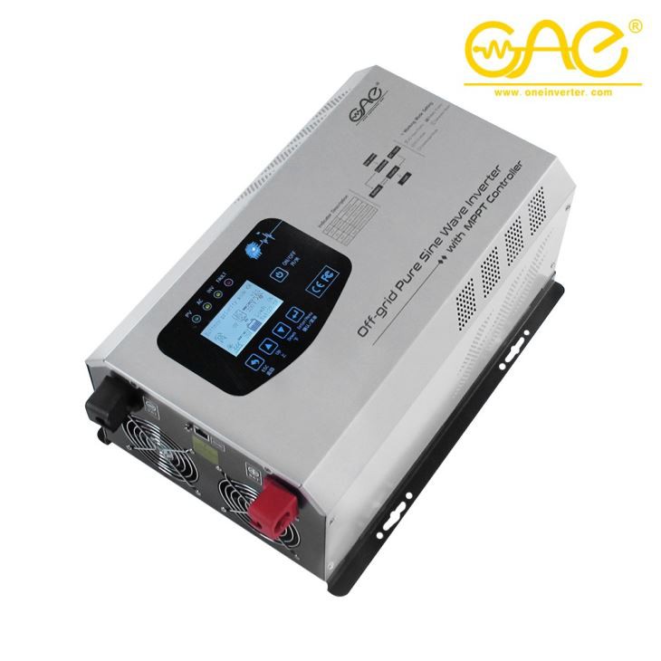 Low Frequency Off Grid Solar Inverter 1kVA~7kVA 12V 24V 48V With 50A PWM Controller