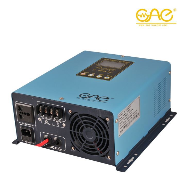 1000W / 1000 Watt Solar Hybrid Pure Sine Wave Inverter For Solar Lighting System