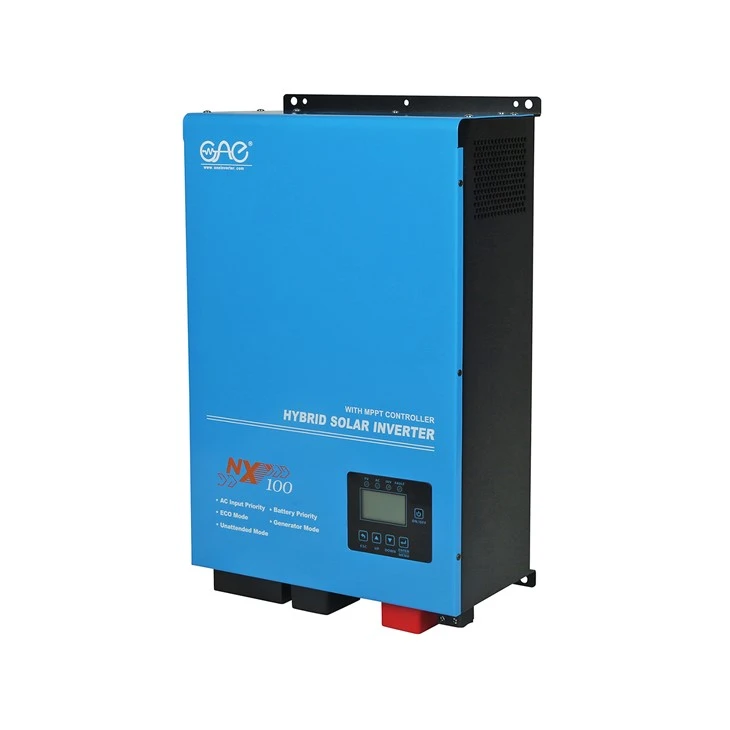 Гибридный солнечный инвертор с 24v 48v